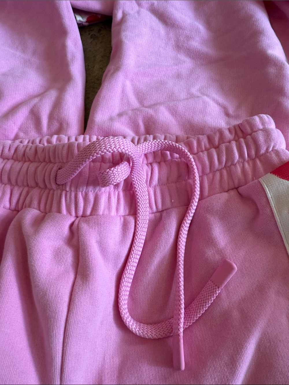 JOY LAB Pink Heart-Trim sweat Pants - Picture 3 of 3